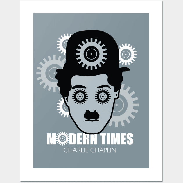 Modern Times - Alternative Movie Poster Wall Art by MoviePosterBoy